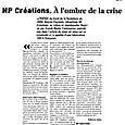 NP Créations ... dans Le Journal des entreprises